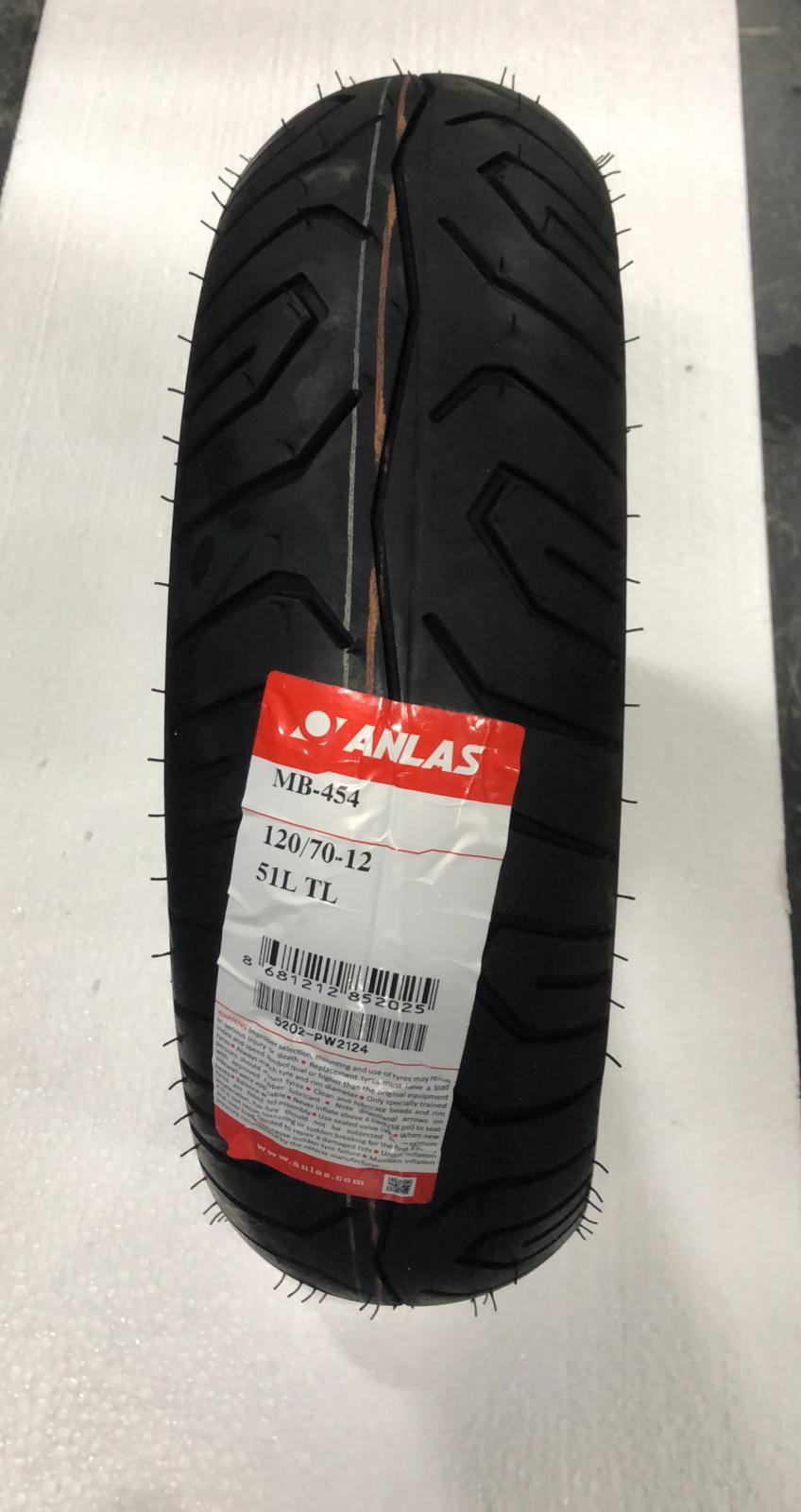 EV1 LASTİK 120/70-12 BİLLAS -ÖN ARKA LASTİK