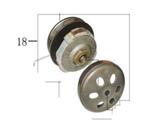 APX7 Arka varyatör (200 CC)