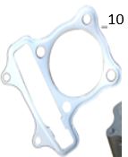 RS7 SİLİNDİR KAPAK CONTASI (125 CC SCT)