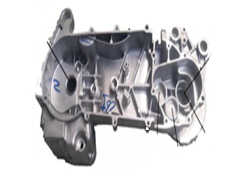 RS7 MOTOR GÖVDESİ SOL (125 CC SCT)