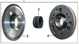 RS7 MARŞ DEBRİYAJ KOMPLESİ (125 CC SCT)