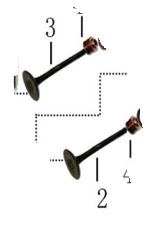 RM5X SUBAP SETİ (180cc-170cc-150cc uyumlu)