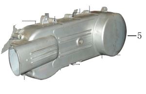 RM5X KAPAK SOL BLOK (170 CC)