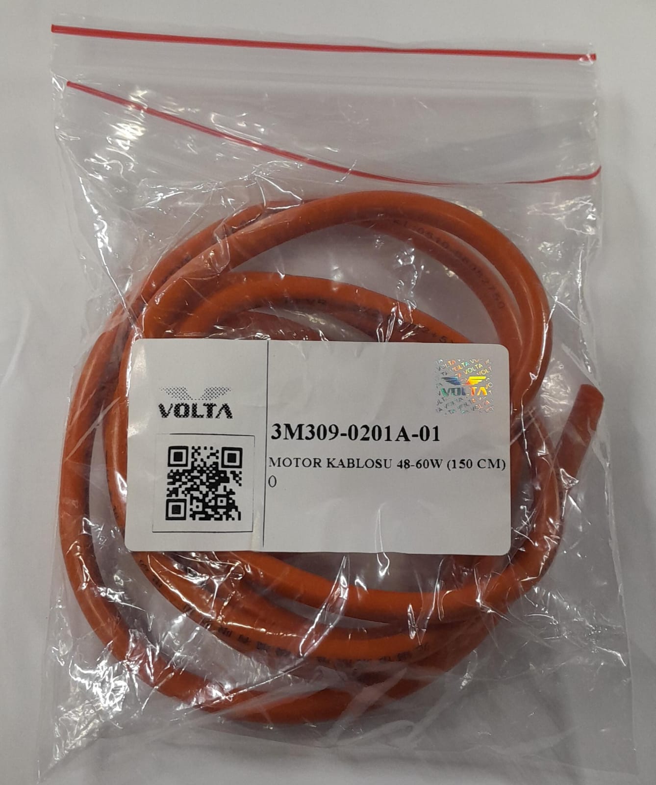 VS1 MOTOR KABLOSU 48-60W (150 CM) VS1-SE03