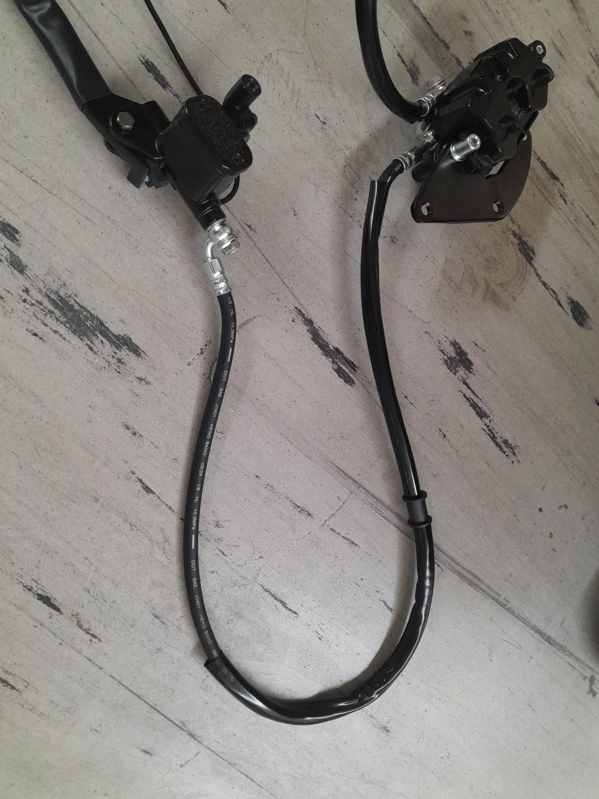 RSX6 ÖN DİSK FREN HİDROLİK HORTUM 95 CM