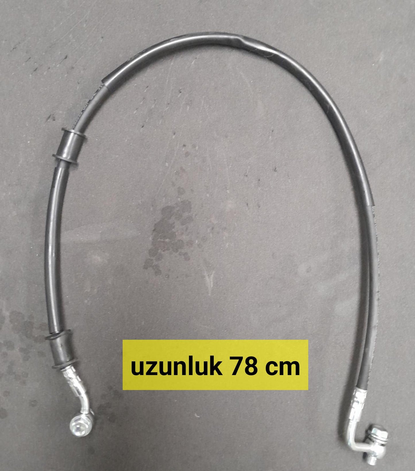 RS6 ÖN FREN HİDROLİK HORTUM 78 CM