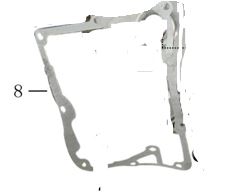 RM5X MOTOR KAPAK CONTASI SAĞ (170 CC)