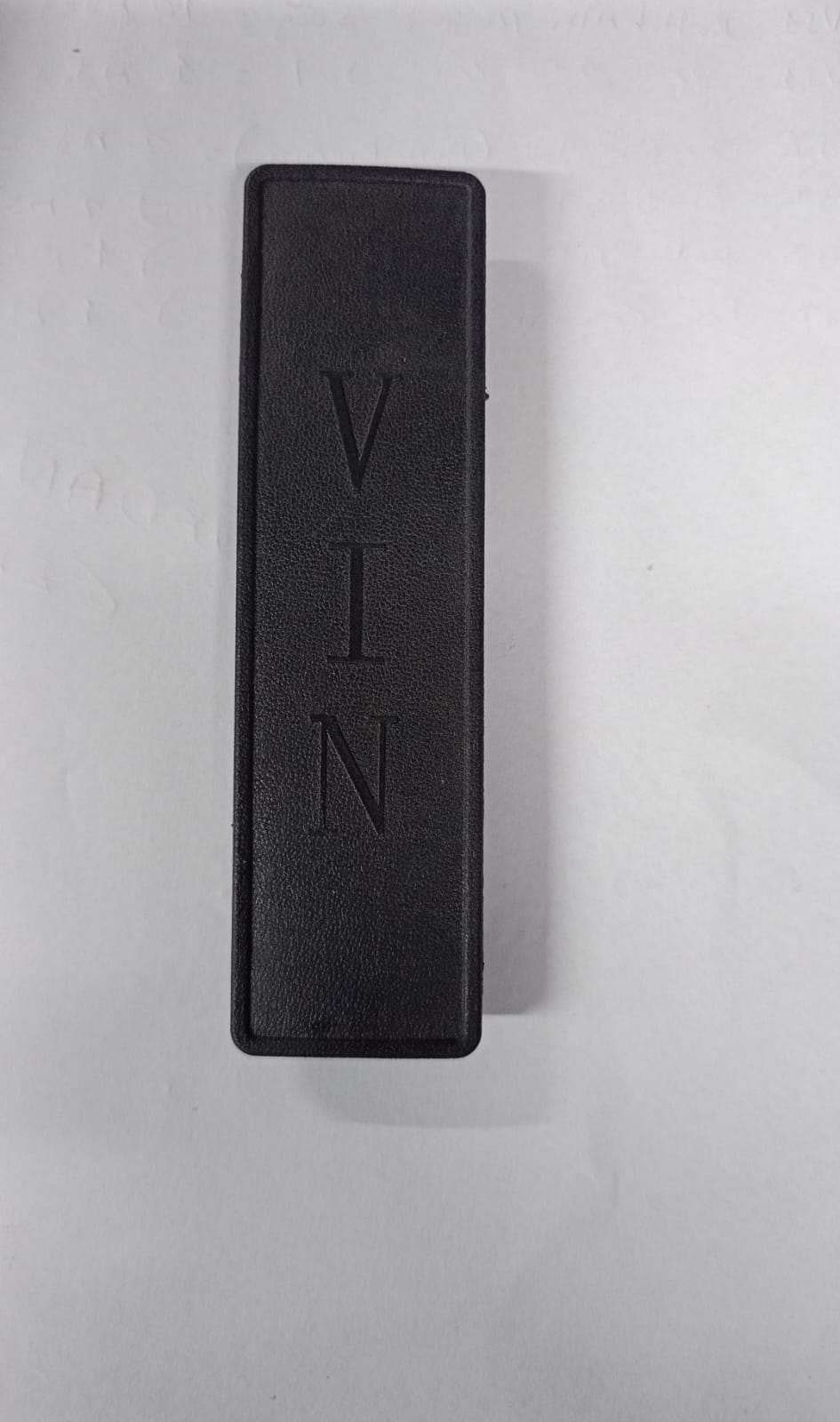 VS2 ŞASİ NUMARASI KAPAK PLASTİK