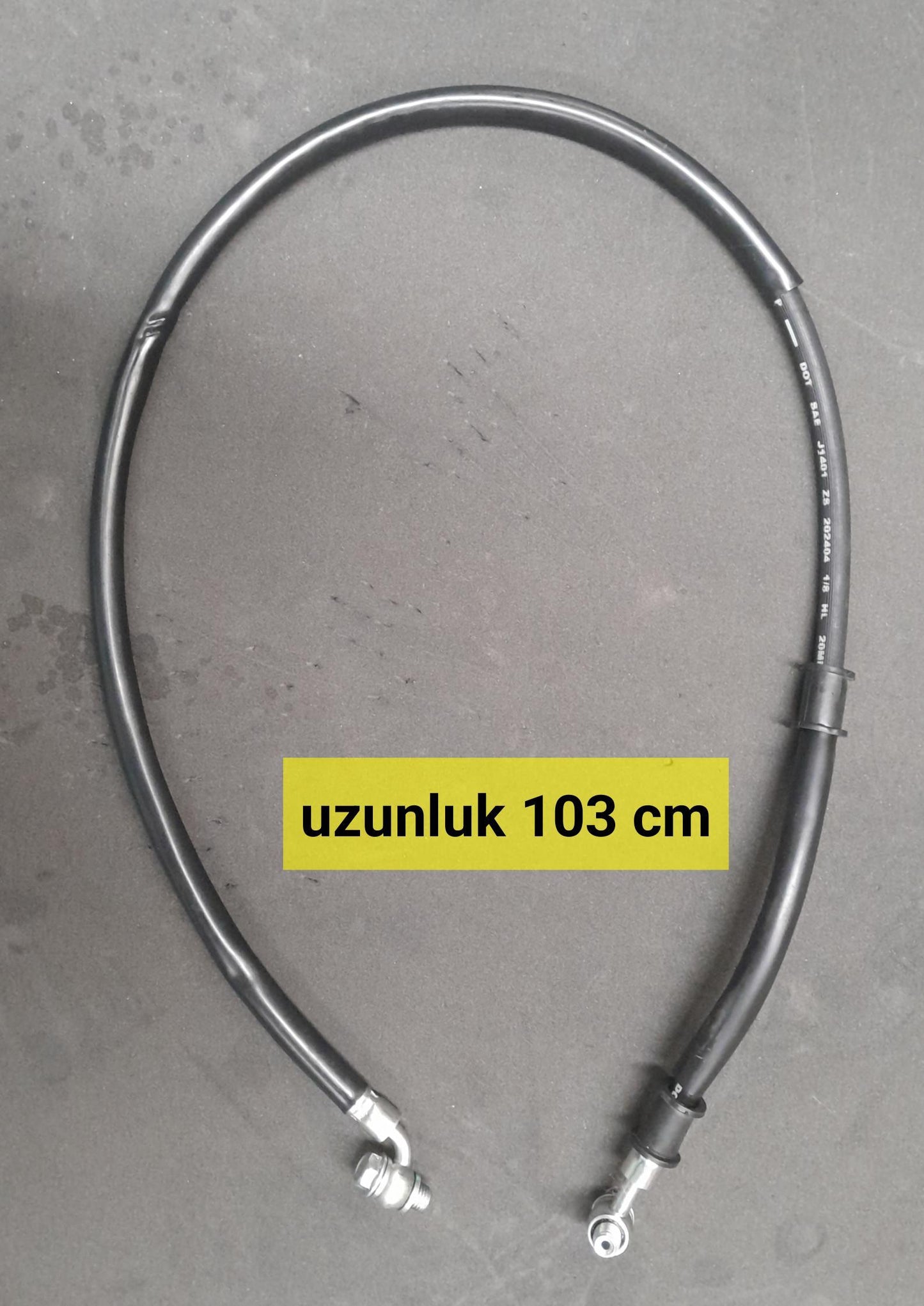 RS6 ÖN FREN HİDROLİK HORTUM 103 CM